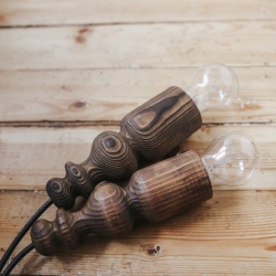  Wooden Ceiling Lighting By WoodVin