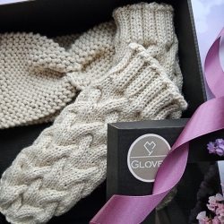 Winter set "Creamy"