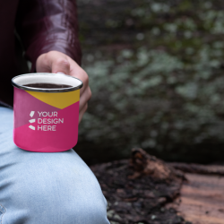 Enamel mug