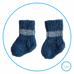 Handmade socks for newborn babies