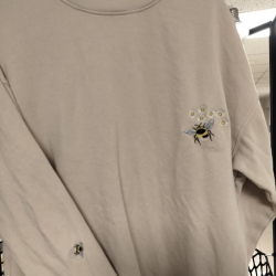 Embroided sweatshirt