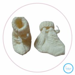 Handmade socks for newborn babies