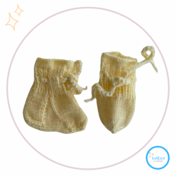 Handmade socks for newborn babies
