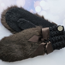 Mittens "Brown"